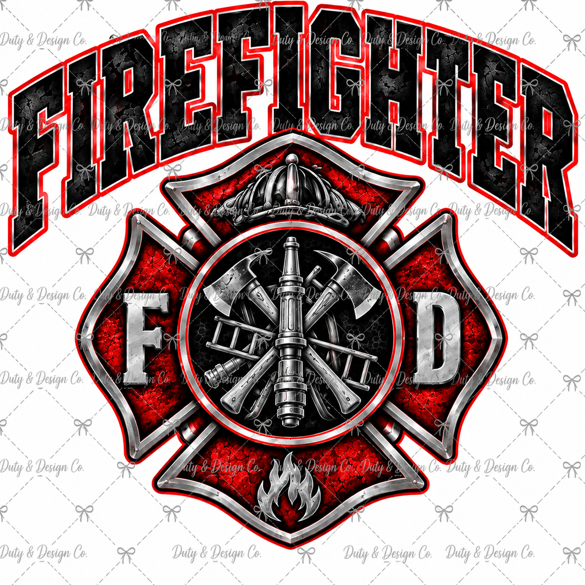 Firefighter Digital Design