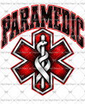 Red Paramedic Digital Design