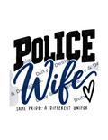 Police Wife Digital Design